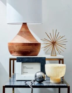 Onyx Marble Tealight Candle Holder -Home Furnishing Store 2ToneGreyandWhiteMarbleSideOC19