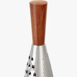 Acacia And Stainless Steel Cone Cheese Grater -Home Furnishing Store AcaciaNSSGraterAVS19