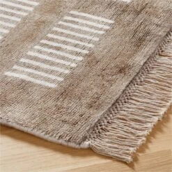 Alize Handloomed Viscose Light Brown Area Rug 5'x8' -Home Furnishing Store AlizeHdldVscsLtBrnRug8x10AVSHF22