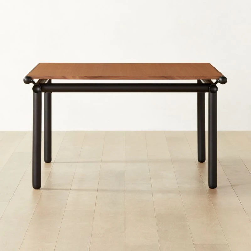 Anacapri Square Walnut Dining Table 3 Anacapri Square Walnut Dining Table