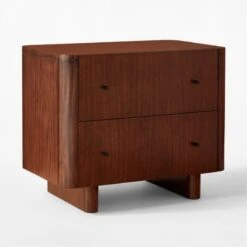 Andora 2-Drawer Wood Nightstand -Home Furnishing Store AndoraWoodNightstand3QSSS22
