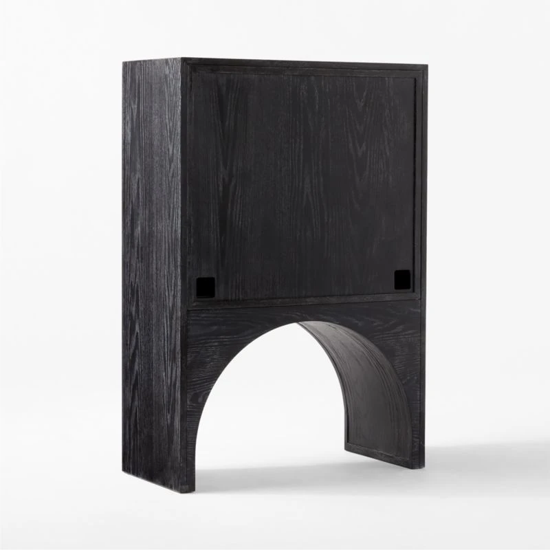 Augusta Black Entryway Cabinet 10 Augusta Black Entryway Cabinet - Image 8