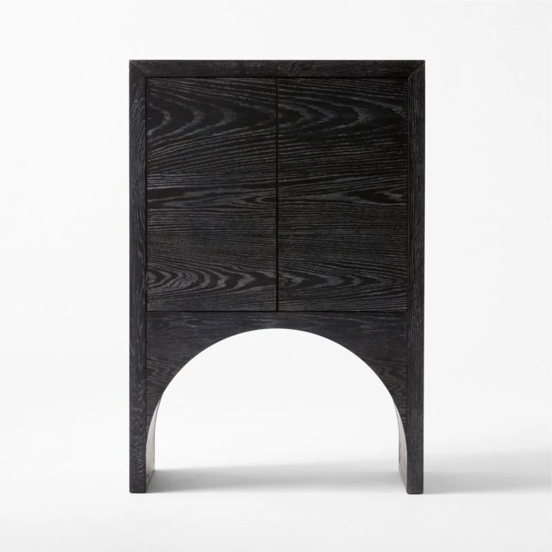 Augusta Black Entryway Cabinet 6 Augusta Black Entryway Cabinet - Image 4