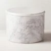 Arris Large White Marble Canister 1 Arris Large White Marble Canister -Home Furnishing Store ArrisWhtMrblCanisterLgSHS22