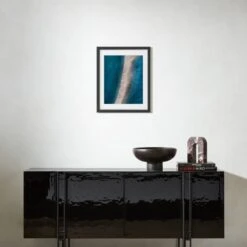 Kamalame Cay, Bahamas' Photographic Print In Black Frame 17.75"x21.75" -Home Furnishing Store BahamasBlk17p75x21p75SHF23 3D