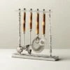 4-Piece Bamboo Bar Tool Set With Stand -Home Furnishing Store Bamboo4PcBarToolSetWStandSHF19