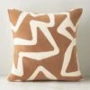 Barcelos Light Brown Throw Pillow With Down-Alternative Insert 23'' -Home Furnishing Store BarcelosDnAltPillow20x20SHF23