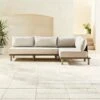 Baixa 3-Piece Wood Outdoor Patio Sectional Sofa -Home Furnishing Store BaxiaWood3PcSectSHS20 1x1