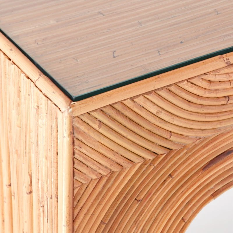 Bayu Rattan Desk With Drawer 12 Bayu Rattan Desk With Drawer - Image 10