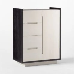 Beaufort Bleached Wood Chifferobe 15 Beaufort Bleached Wood Chifferobe -Home Furnishing Store BeaufortBldWdChifferobe3QSSS22