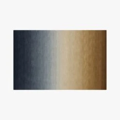 Bicoastal Hand Woven Navy Area Rug 5'x8'