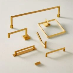 Blaine Brushed Brass Wall Mount Hook 7 Blaine Brushed Brass Wall Mount Hook -Home Furnishing Store BlaineBrushedBrassCllctnAVFHF21