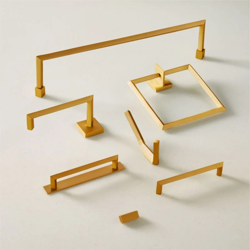 Blaine Brushed Brass Wall Mount Hook 5 Blaine Brushed Brass Wall Mount Hook - Image 3