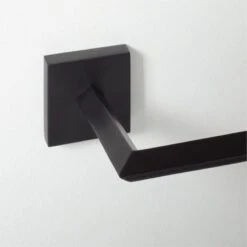 Blaine Matte Black Wall Mount Toilet Paper Holder 8 Blaine Matte Black Wall Mount Toilet Paper Holder -Home Furnishing Store BlaineMttBlkWllMntdTpHldrAVSHF21