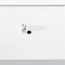 Blox Rectangular White Galvanized Steel Indoor/Outdoor Planter Small -Home Furnishing Store BloxTallPlanterSmWhtAVSSS21