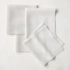 Bolt White Linen Napkin Set Of 4 -Home Furnishing Store BoltWhtLnnNapkinsS4SHS22