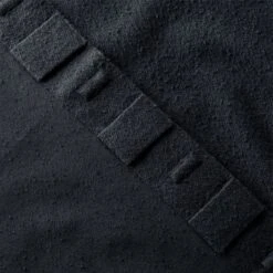 Black Boucle Window Curtain Panel 48''x84'' -Home Furnishing Store BoucleIvryNBlkCrtn96PnlAV4SHF23