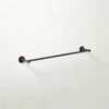 Boule Black Towel Bar 18" 2 Boule Black Towel Bar 18" -Home Furnishing Store BouleBlackTowelBar18inSHF22