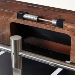 Burl Wood Foosball Table -Home Furnishing Store BurlFoosballTableHolAV3SHF22