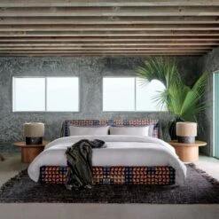 Ramble Short Dark Brown Ceramic Table Lamp With Jute Shade -Home Furnishing Store CB2FA21 KD 3A 0156 OC21 1x1