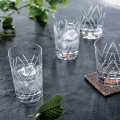 Cavale Double Old-Fashioned Glass -Home Furnishing Store CB2FA21 KD 4D 1485 OC21 1x1