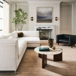 Marconi Tufted Black Leather Accent Chair -Home Furnishing Store CB2FA23 50C hero