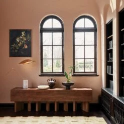 Crossed Grid Jute Area Rug 5'x8' -Home Furnishing Store CB2FA23 BID 06 V2