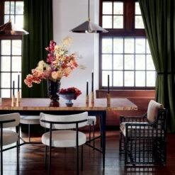 Inesse Boucle Ivory Dining Chair -Home Furnishing Store CB2HOL21 12A 0085 V1OC21 1x1