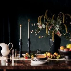 Yadira Black Terracotta Vase 18 Yadira Black Terracotta Vase -Home Furnishing Store CB2HOL21 15A heroOC21 1x1