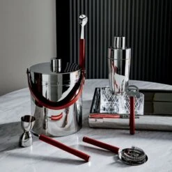 Griffith Stainless Steel Cocktail Shaker 13 Griffith Stainless Steel Cocktail Shaker -Home Furnishing Store CB2HOL21 19A heroOC21 1x1