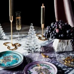 Porsha Smoked Champagne Flute -Home Furnishing Store CB2HOL21 FC1 JM hero