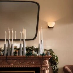 Ponder Large Black Wall Mirror 48"x34" -Home Furnishing Store CB2HOL22 18A hero