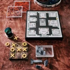 Brown Swirl Acrylic Puzzle -Home Furnishing Store CB2HOL22 PR 07A hero