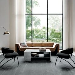 Jett Champagne Arched Floor Lamp 11 Jett Champagne Arched Floor Lamp -Home Furnishing Store CB2SP22 24A