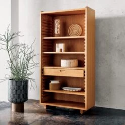 Cojo Travertine Bookend -Home Furnishing Store CB2SP22 LF PR 04A 2