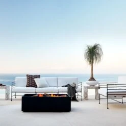 Rectangular Metal Fire Pit -Home Furnishing Store CB2SU23 10B V1 RET 2