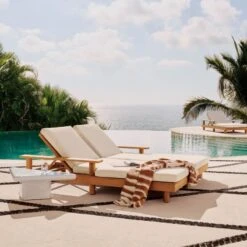 Gato Organic Cotton Tiger Print Beach Towel -Home Furnishing Store CB2SU23 RC 02B 002 V2 1