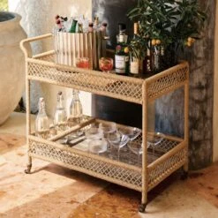 Milano Stainless Steel Champagne Bucket -Home Furnishing Store CB2SU23 RC 03C Det 009