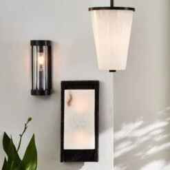 Ciel Textured Glass Wall Sconce Light 9 Ciel Textured Glass Wall Sconce Light -Home Furnishing Store CB2SU23 RC PR 009 Hero