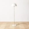 Campana Ivory Stainless Steel Floor Lamp -Home Furnishing Store CampanaIvoryNSSFloorLampSHF22