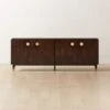Carbon Brown Burl Wood Media Console -Home Furnishing Store CarbonBnBrlWdMdCredenzaSHF22