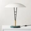 Caro Black And White Metal Table Lamp -Home Furnishing Store CaroTableLampSHS23