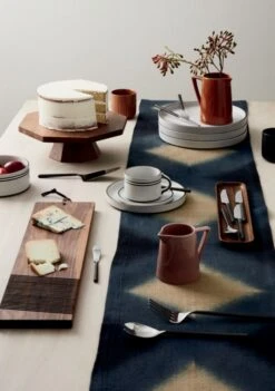 20-Piece Rush Blackened Handle Flatware Set -Home Furnishing Store CarveWalnutWoodCakeStandSP18