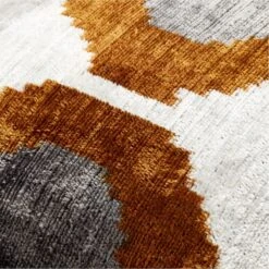 Cerco Turkish Silk Throw Pillow With Feather-Down Insert 20" 8 Cerco Turkish Silk Throw Pillow With Feather-Down Insert 20" -Home Furnishing Store CercoTrkshSlkPllw20X20inAVSSF22