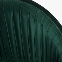 Channel Green Velvet Office Chair -Home Furnishing Store ChannelGrnVlvtOffcChairAVF19