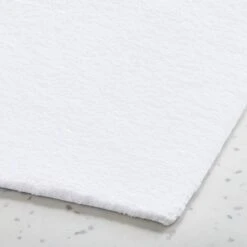 Chase Organic Cotton White Bath Runner Rug 24"x60" -Home Furnishing Store ChaseOrgCttnWhtBathRunnerAVSHF21