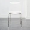 Chiaro Clear Chair Nickel Set Of 4 -Home Furnishing Store ChiaroChairNickelSHF19 1x1