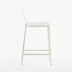 Chiaro Clear Counter Stool Nickel 15 Chiaro Clear Counter Stool Nickel -Home Furnishing Store ChiaroClrCntrStl24inNcklSDSSS21