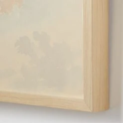 'Clouds Against Blue Sky' Framed Acrylic Painting By Abraham Teerlink 20''X16'' -Home Furnishing Store CloudsAgnstBlueSky20X16ROF23