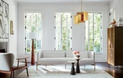 Trace Brass Wire Bookcase -Home Furnishing Store ColetteWhiteSofaWithFauxJN20